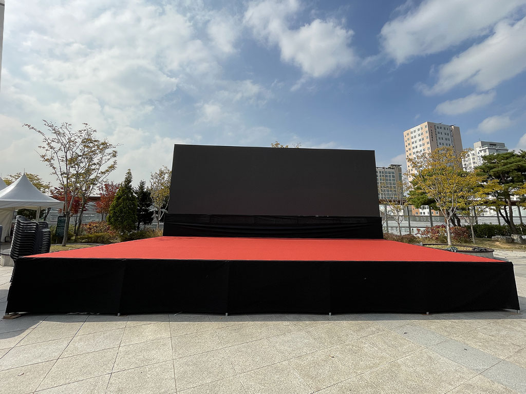 올스컴퍼니 무대설치