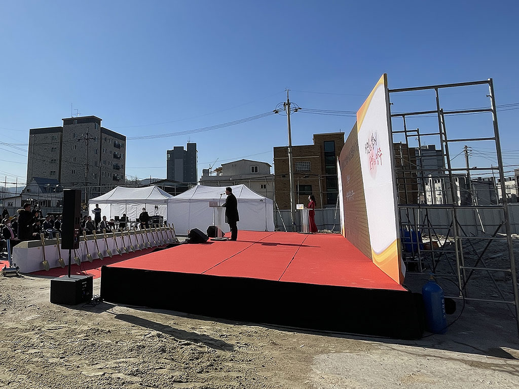 올스컴퍼니 무대설치