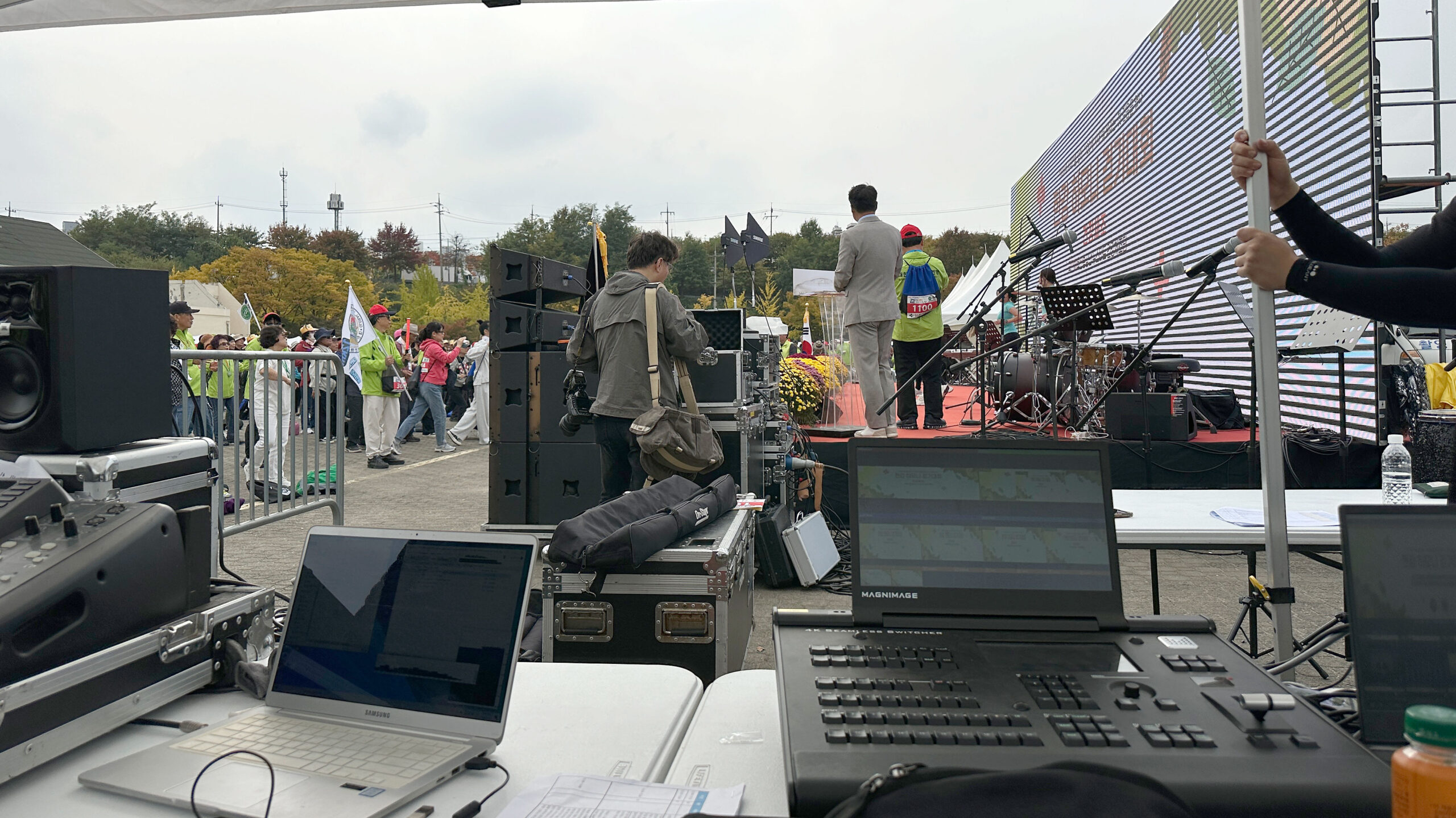 현장LED운영, 현장스크린운영, 영상감독