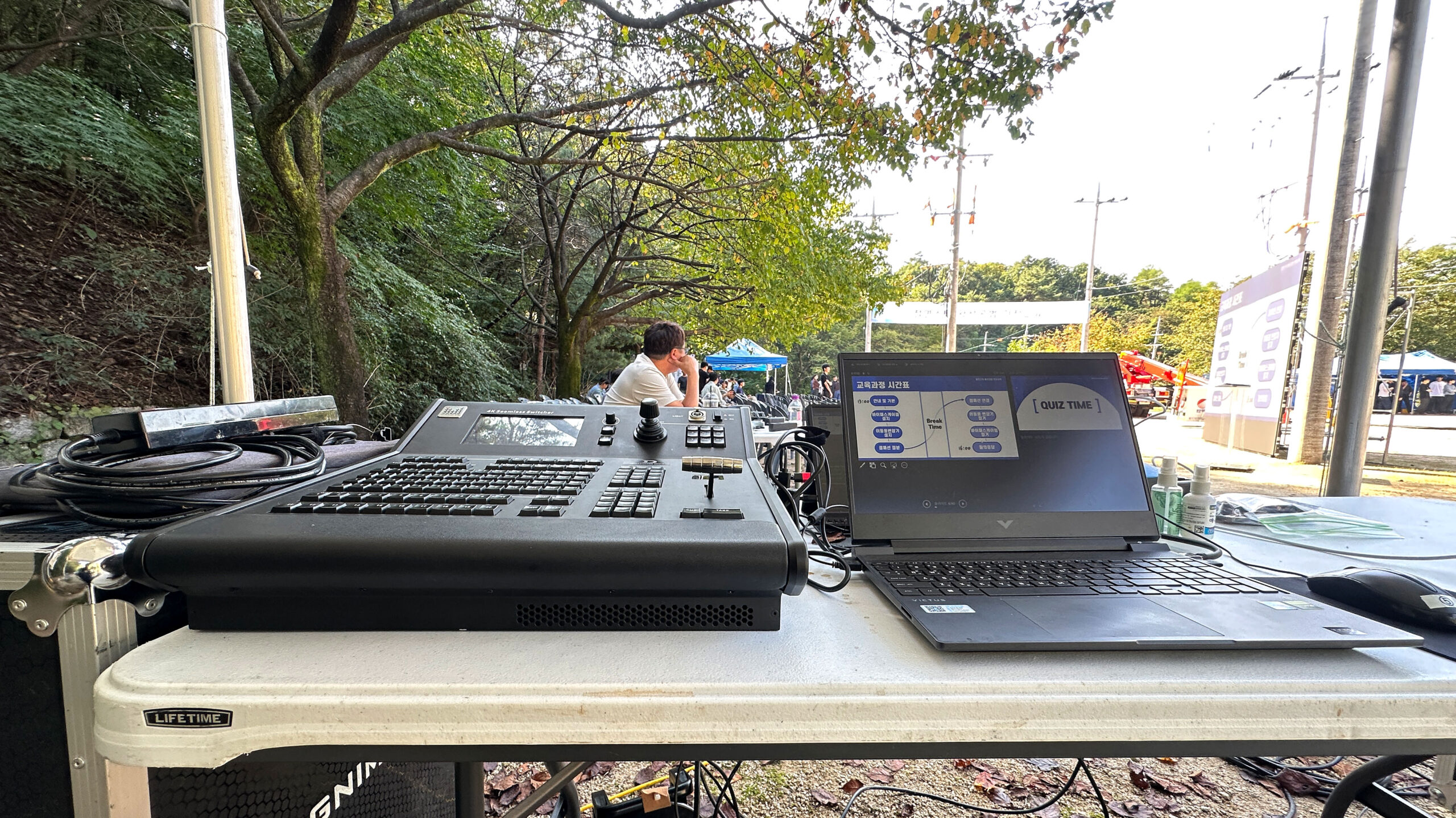 현장LED운영, 현장스크린운영, 영상감독